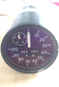 %RPM gauge